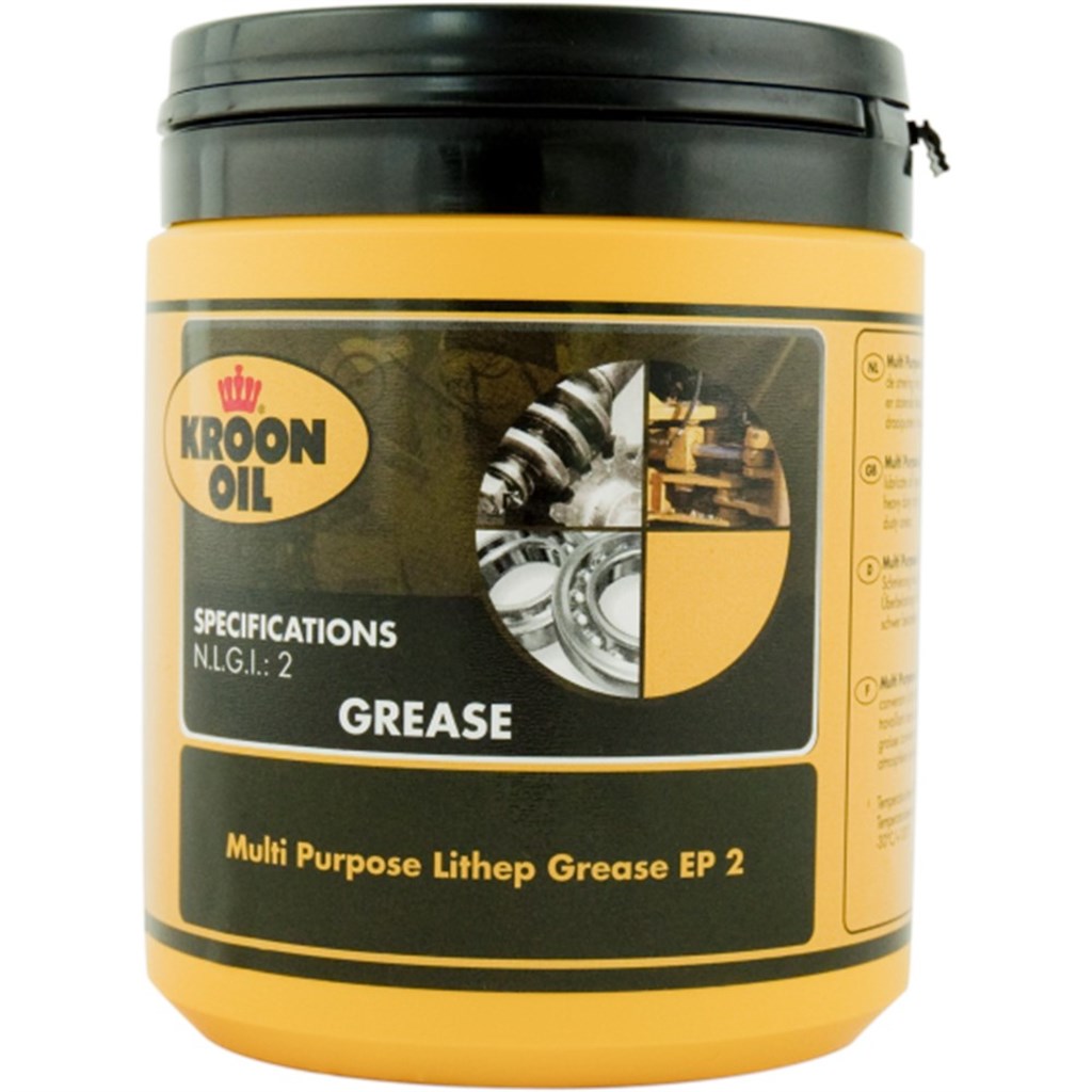 MP Lithep Grease EP2 KroonOil multipurpose vet 600gr pot VA30371